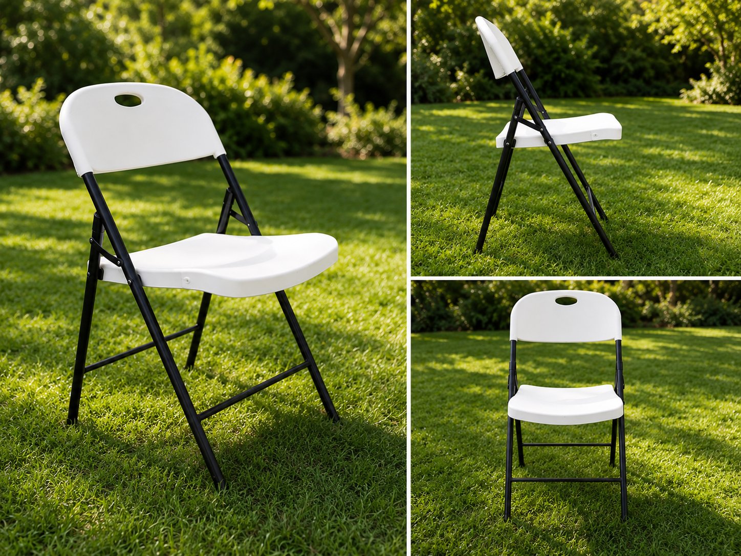 White Folding Chair