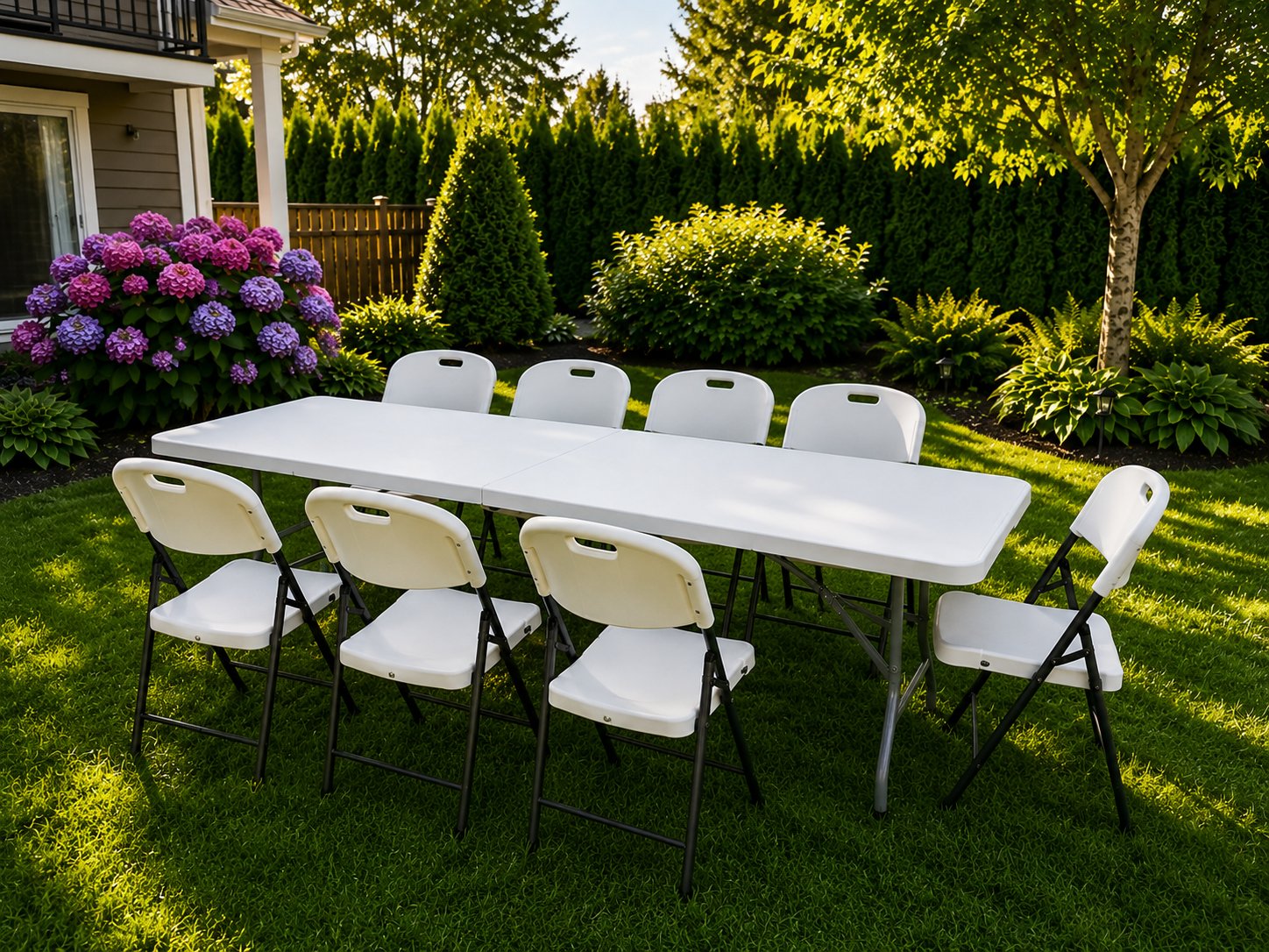 Tables & Chairs setup